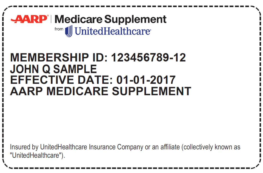 AARP Medicare Supplement Insurance Plan From UnitedHealthcare Dentegra