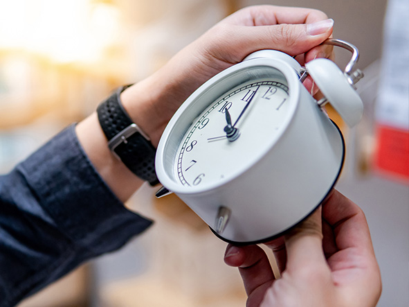 Clock setting